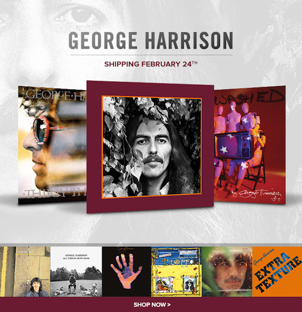 george harrison (特価RARE SET!!送料込み!!) George Harrison Sixteen LP Box Set Readied by UMe and
