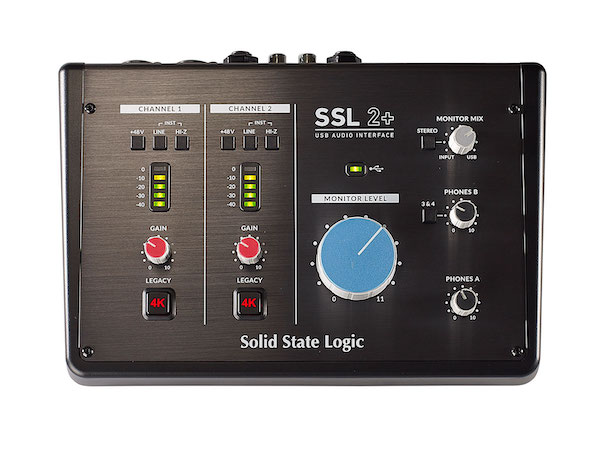 The SSL 2+: A Home Studio Interface Also Useful For Hi-Fi