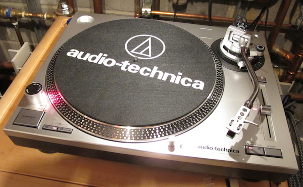 Audio-Technica AT-LP120-USB Direct-Drive Professional Turntable (USB and  Analog) - Silver for sale online