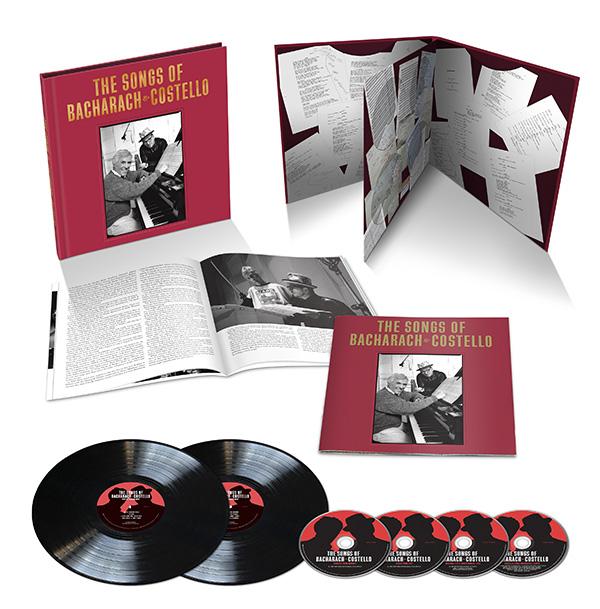 The Songs of Bacharach & Costello 4CD/2LP Super Deluxe Box Set and